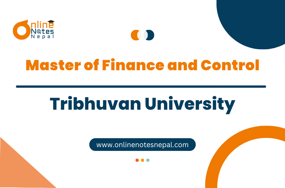 Master of Finance and Control